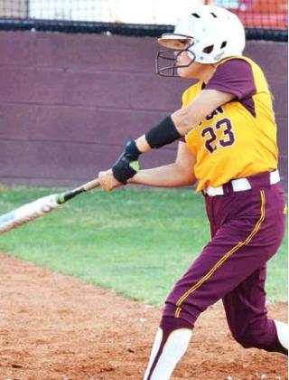 Begay focuses on team in softball career