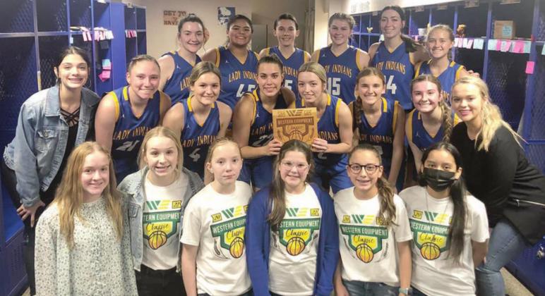 Lady Indians finish runner-up at Western Equipment Classic