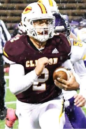 Powell runs up field