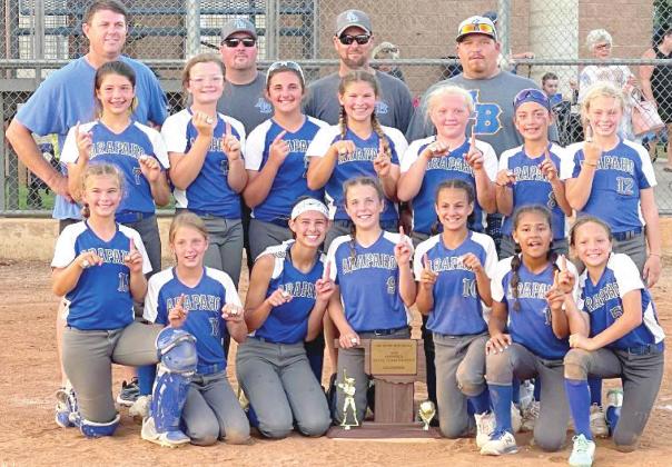 Lady Indians win 12U state title