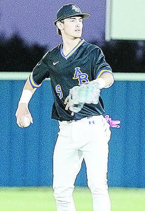 A-B’s Kaden Waldrop gets the ball in during the Indians’ win over the Wildcats. CDN | Sam Goodwyn
