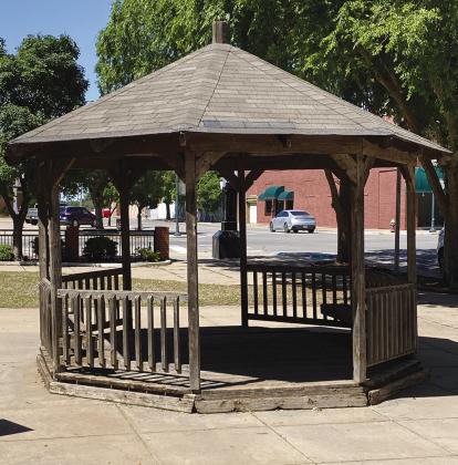 The gazebo’s days are numbered at Engleman Park, as it will be removed soon due to its deteriorating condition. CDN | Staff Photo