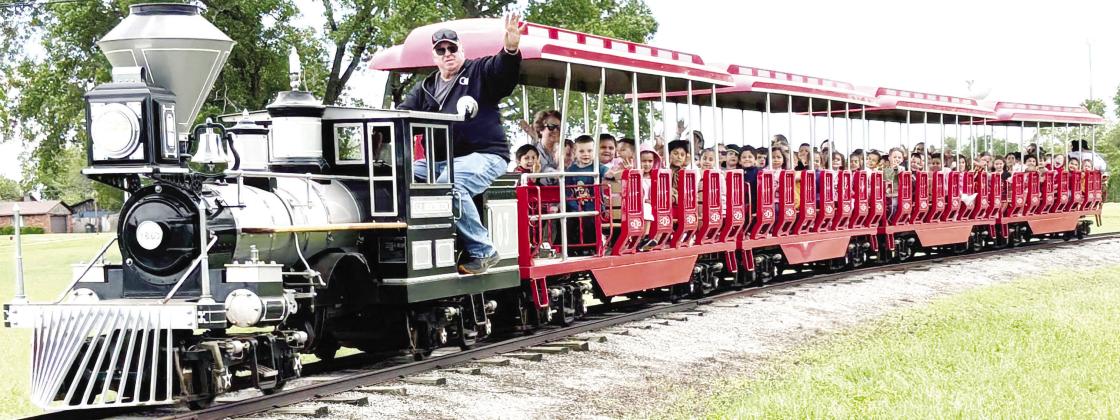 Train full of students!
