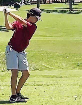 Clinton freshman competes in golf state tournament
