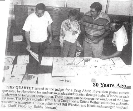 CLINTON’S HISTORY 10, 20 AND 30 YEARS AGO