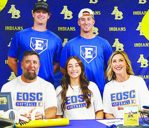 Two Lady Indians sign to play college softball