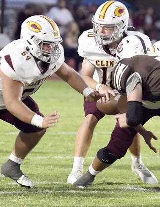 Firing out to block
