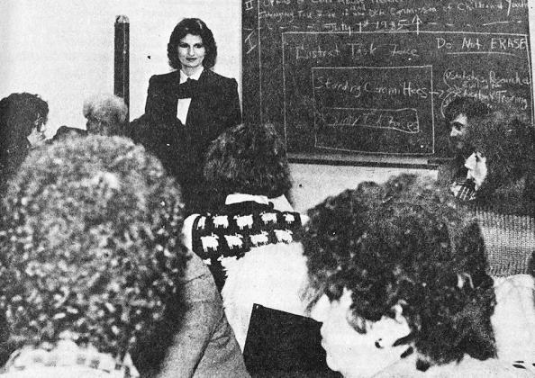 40 YEARS AGO Sandy Coit, M.S.W., M.S., regional social worker, and director and chairman for the District IX Child Abuse Prevention Task Force, presided over a discussion held during the task force’s organizational meeting held at the Custer County Heal