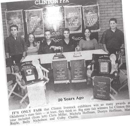 CLINTON’S HISTORY 10, 20 AND 30 YEARS AGO