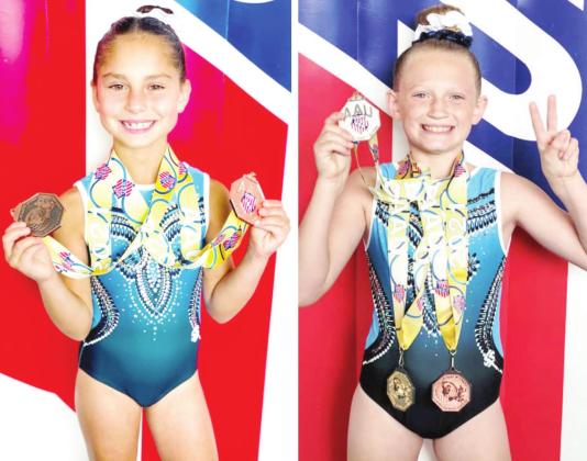Area gymnasts bring home Junior Olympic medals
