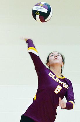 Lady Reds volleyball falls to Weatherford in four sets