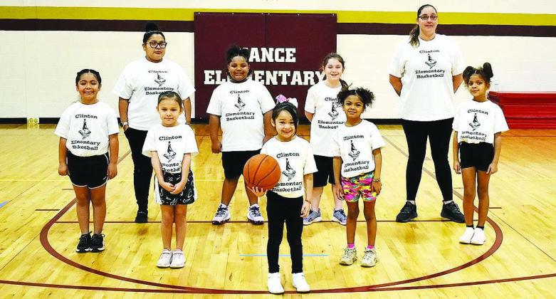 The Clinton Elementary girls