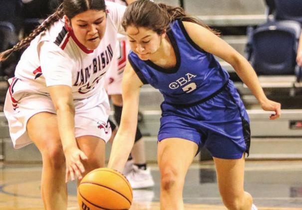 Sofia Schmidt steals the ball