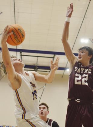 A-B splits first round of home tournament
