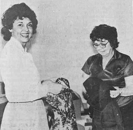 40 YEARS AGO Rita Evans, left, program director of Opportunities Incorporated, and Juanita Stanford were gathering donated items as they got ready to open The Junque Store, a thrift shop, to benefit the Opportunities Incorporated alcohol rehabilitation pr