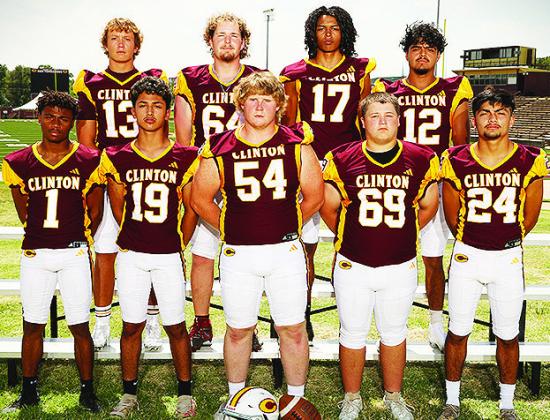 The senior class for the Red Tornadoes include, front from left, Derren Hester, Luis Rodriguez, Brayden Fuller, Isaiah Dustman and Austin Reynaga; back, Vince Jones, Connor Richardson, DJ Lister, and Aaron Ramirez. CDN | Steve Wheeler