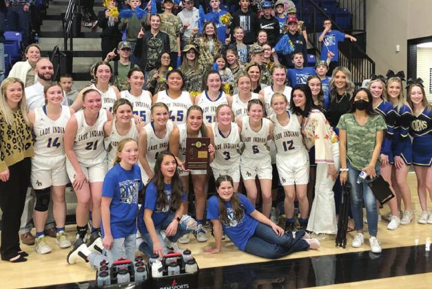 No. 12 Lady Indians defeat Thomas-Fay-Custer