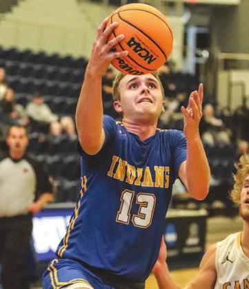 Griffith scores 1,000th career point, Arapaho-Butler Indians roll Canute