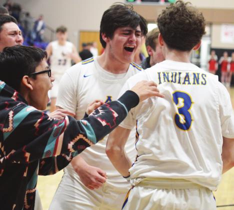 Indians win five-OT thriller