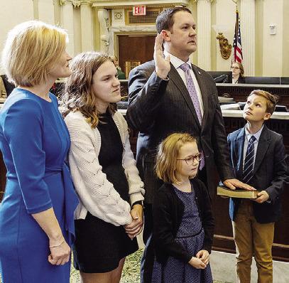 9 Moore sworn in to post