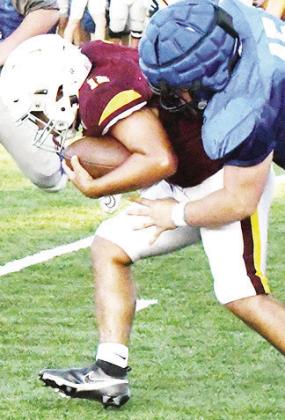 Red Tornadoes play host for scrimmage