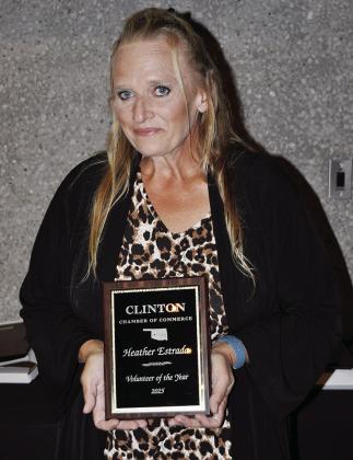 Heather Estrada, Volunteer of the Year Award.