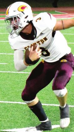 Senior making two-way impact