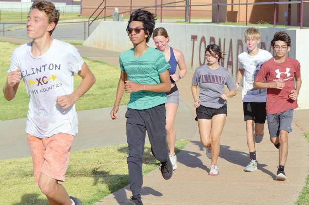 Clinton cross country begins practice