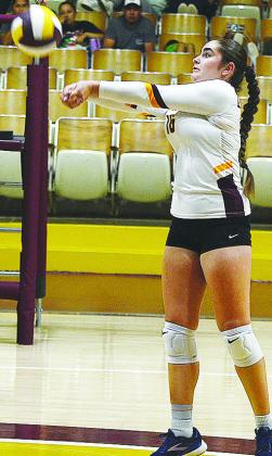 Foreign exchange student enjoying lone year of volleyball