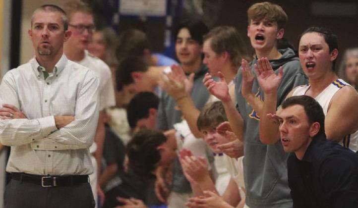 The Arapaho-Butler boy’s bench