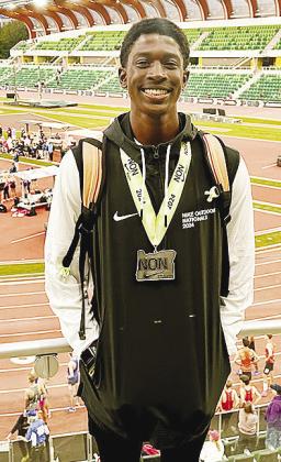 Thompson earns All-American at national meet