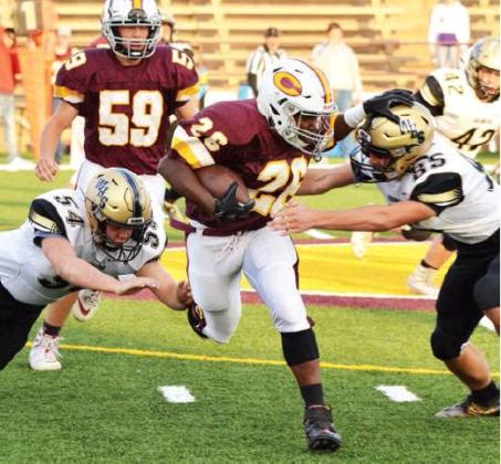 Clinton JV football wallops Woodward