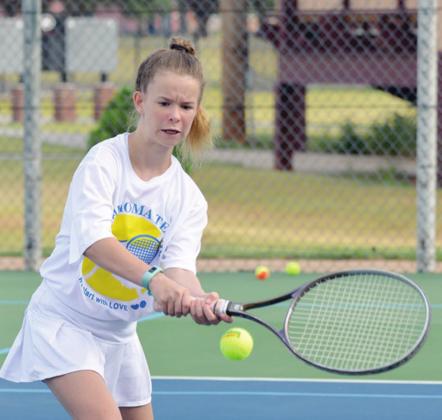 Returning a serve