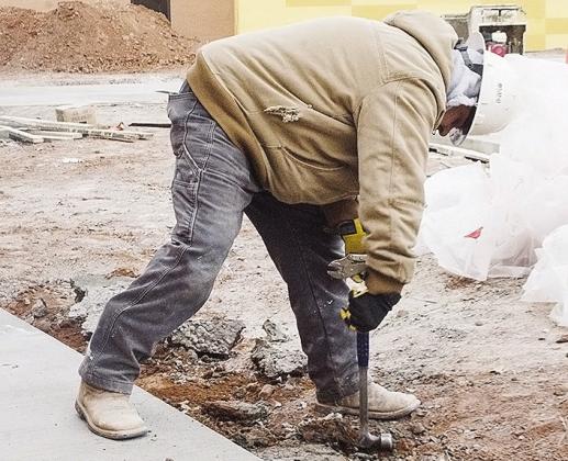 Fixing the concrete