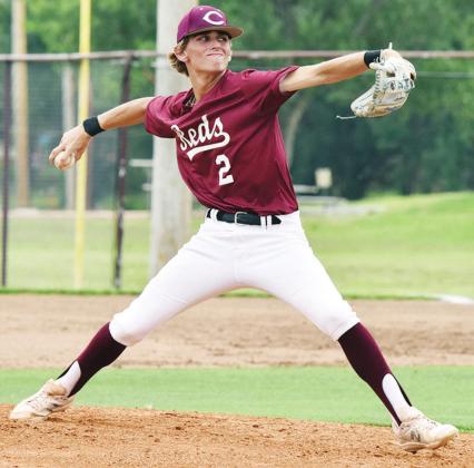 Clinton baseball loses at home against Elk