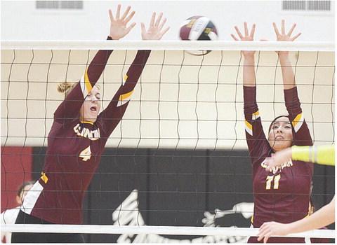 Clinton volleyball ends season in first round