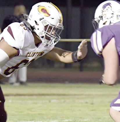 Reeves uses his size to his advantage