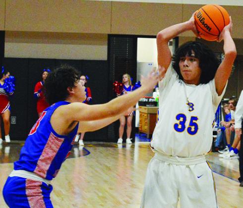 Arapaho-Butler players direct traffic