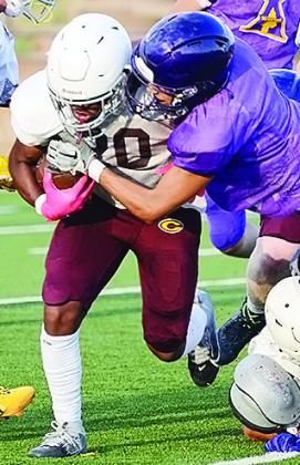 Running through the defense
