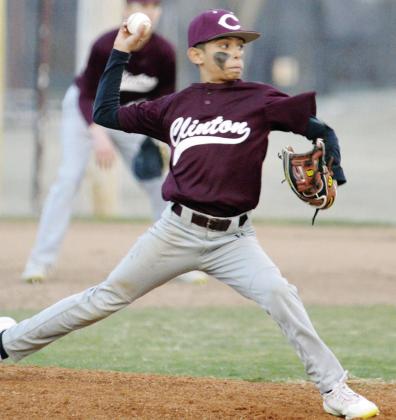 Matthew Bermea delivers a pitch for the Whirlwinds during a home game