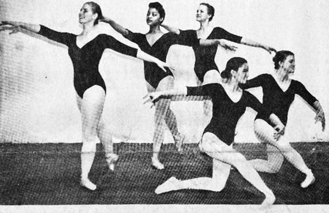40 YEARS AGO A quintet of area dancers, all associated with the Western Oklahoma Ballet Theatre, were selected to attend the Oklahoma Arts Summer Institute at Quartz Mountain State Lodge. Pictured from left were Penny Askew, Kristy Butler, Kathryn Jones,