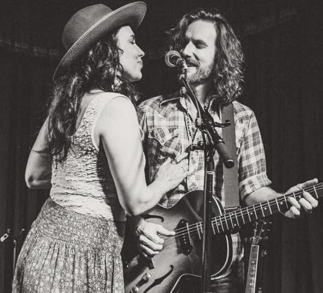 Husband and wife duo Miranda Dawn, left, and Chris Hawkes, under the group name Dawn &amp; Hawkes, are set to perform at Saturday’s Levitt AMP Clinton Music Series concert at the R.A. “Dick” Lloyd Amphitheatre in McLain Rogers Park. CDN | Courtesy p