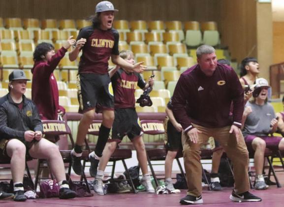 Clinton Middle School wrestling