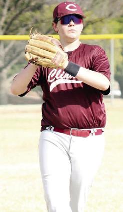 Clinton’s Jacob Chittum prepares to throw the ball during a middle school baseball game. CDN |Courtesy Photo
