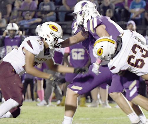 Double-team tackled