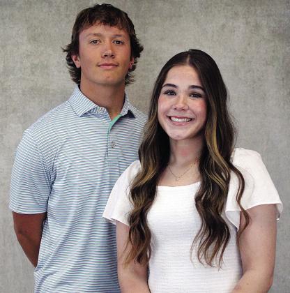 Vince Jones and Madison Ashcraft