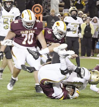 Cross enjoys Clinton football atmosphere
