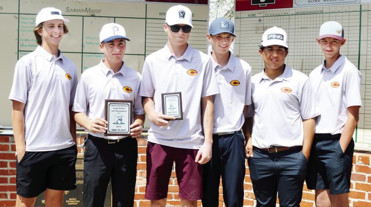 Red Tornadoes finish third at Riverside