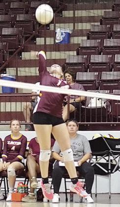 Clinton volleyball falls to Altus in four sets