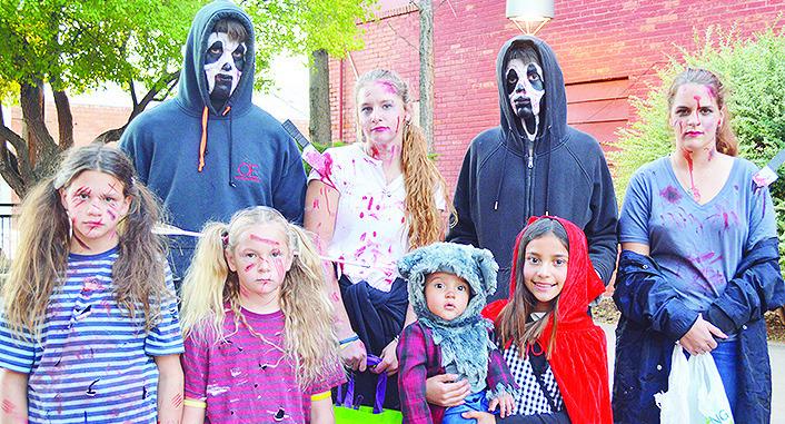 In the group category, James Keith, Gracie Keith, Dillon Keith, and Sophia Keith, won third place as Ghost Face and Victims. Lillie Keith and Olivia Keith, won second place as deadly twins. Miranda and Santiago Meraz, won first place as Little Red Riding